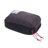 Poduszka TROIKA Business Travel Pillow, w etui, czarno-szary