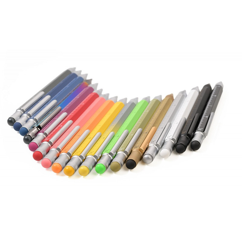 Długopis wielozadaniowy TROIKA Construction, czarny mat