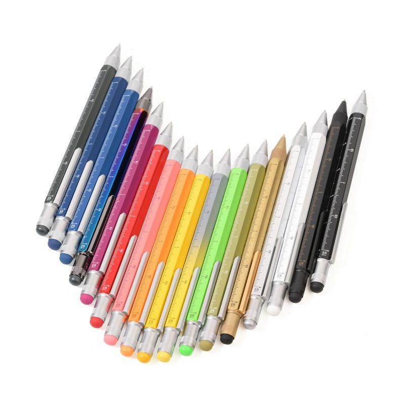 Długopis wielozadaniowy TROIKA Construction, czerwony