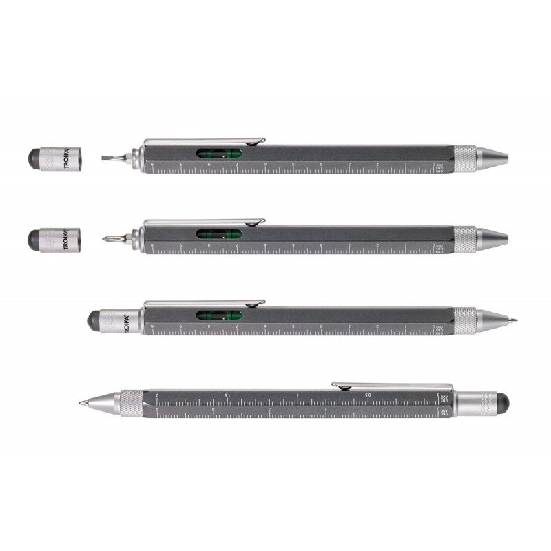 Długopis wielozadaniowy TROIKA Construction, tytan