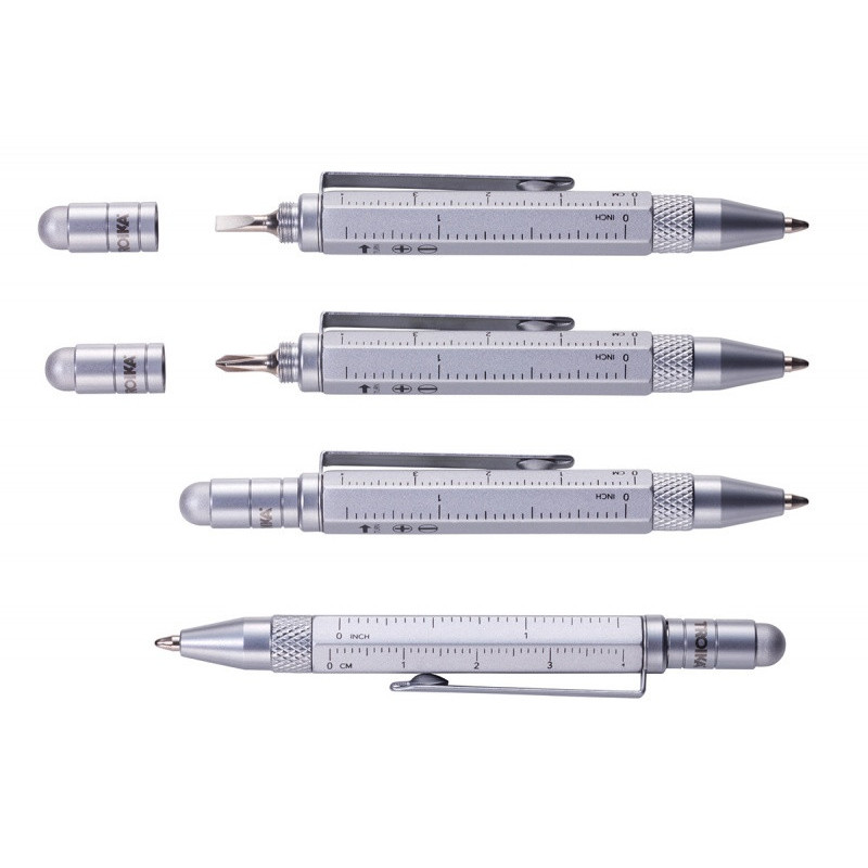 Długopis wielozadaniowy TROIKA Construction Liliput, niebieski