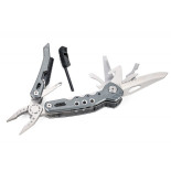 Narzędzie wielofunkcyjne TROIKA Fire Tool, 14 funkcji, szary