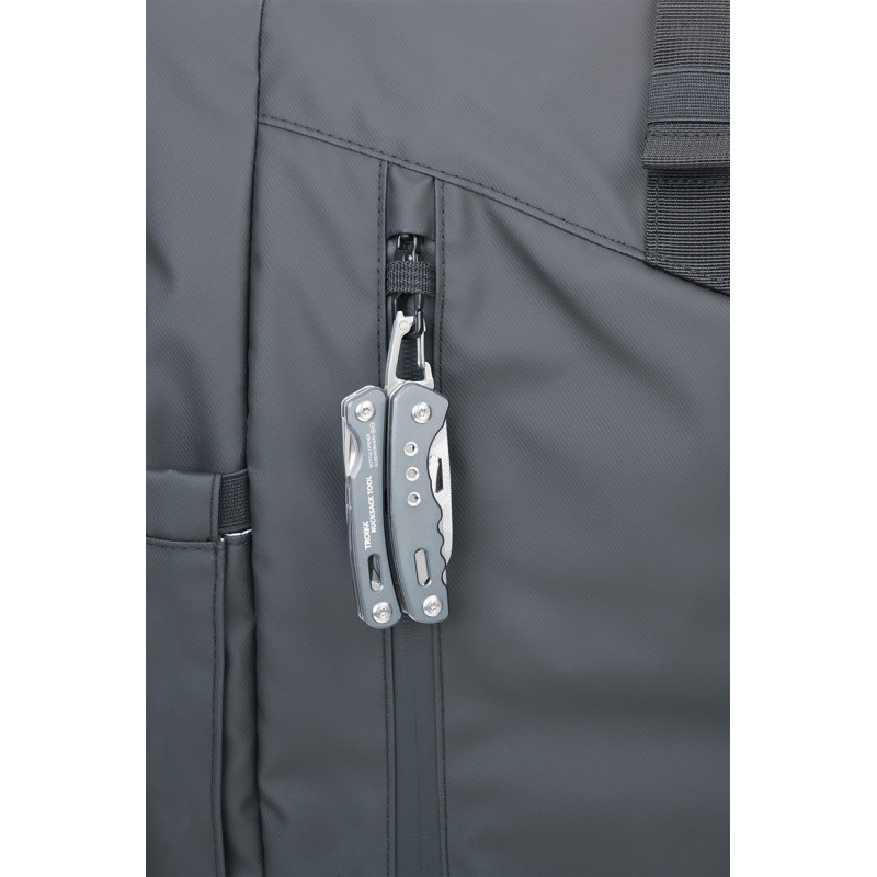 Narzędzie wielofunkcyjne TROIKA Rucksack Tool, 15 funkcji, szary