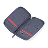 Etui na dokumenty TROIKA Safe Flight, na suwak, szare