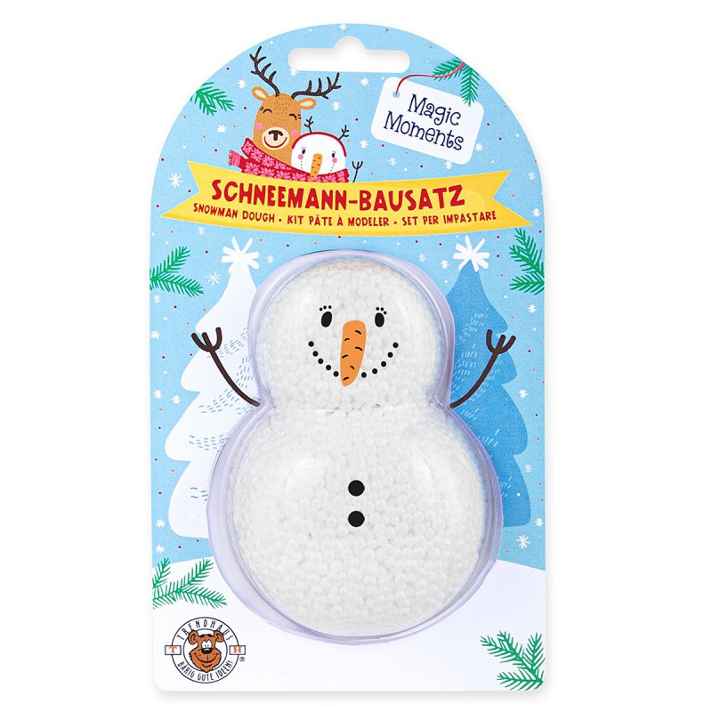 Zestaw kreatywny Bałwanek TRENDHAUS MM, biały