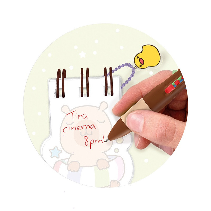 Mini notes TRENDHAUS CP HL-5, 2 w 1, 104kartki, mix kolorów