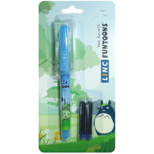 Pióro wieczne LINC Funtoon, +2 wkłady, blister, niebieskie