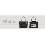 Torba na laptop WENGER Motion Deluxe Tote, 15,6", 180x460x310mm, czarna