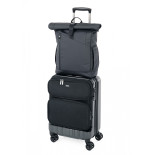 Plecak rolowany TROIKA Black Roll Top, czarny