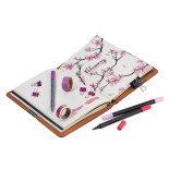 Notes TROIKA Bullet Journal, A5, w kropki, brązowy