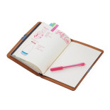 Notes TROIKA Bullet Journal, A5, w kropki, brązowy