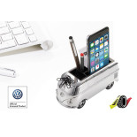 Przybornik na biurko TROIKA Forever T1, VW Camper, chromowany, szary