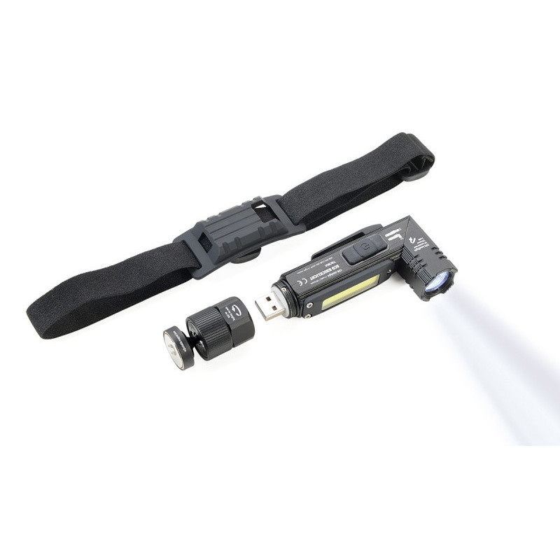 Latarka TROIKA Eco Knicklicht, czarna