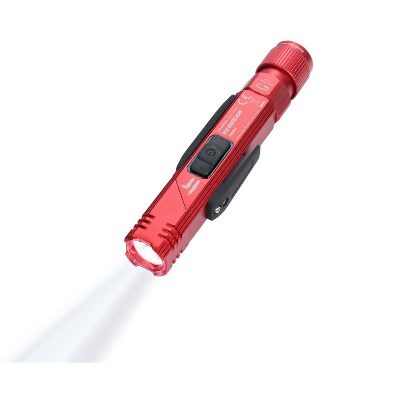 Latarka TROIKA Eco Knicklicht, czerwona