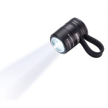 Latarka TROIKA Eco Run, z magnesem, LED, czarna