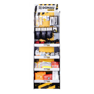 Wyposażenie do displaya DONAU SAFETY, duży, wersja podstawowa