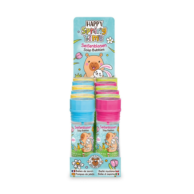 Zestaw do robienia baniek mydlanych TRENDHAUS CP HS-6, 50 ml, mix kolorów