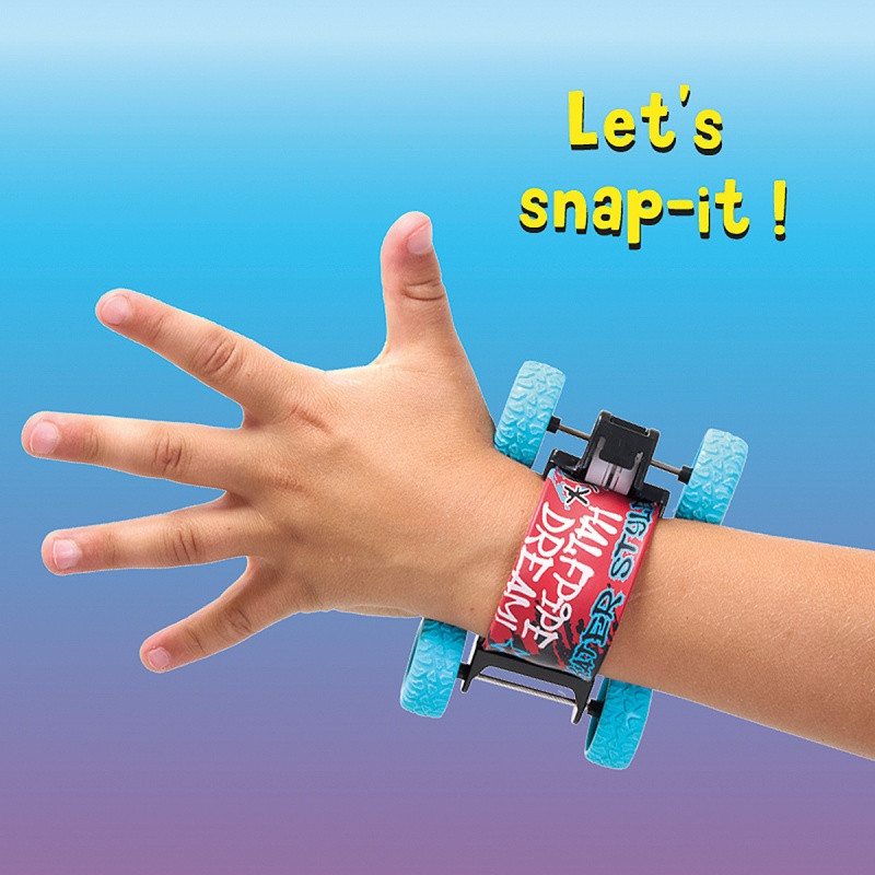 Speed samochodzik bransoletka i deskorolka TRENDHAUS SA, 3w1, mix kolorów