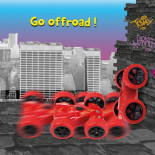 Samochód kaskaderski TRENDHAUS SA, z funkcją salta, mix kolorów