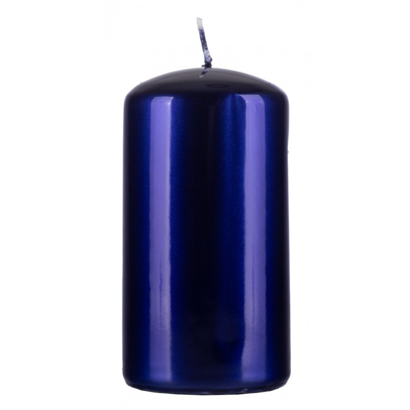 Świeca słupek DONAU HOME Aurora, 60x115mm, kobalt