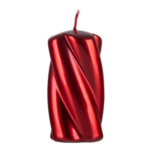 Świeca słupek DONAU HOME Laval, 50x100mm, rubin