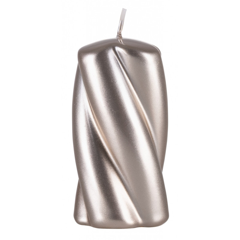 Świeca słupek DONAU HOME Laval, 50x100mm, szampan