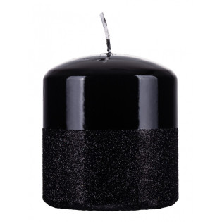 Świeca słupek DONAU HOME Onyx, 80x90mm, czarny