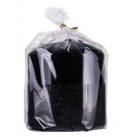 Świeca słupek DONAU HOME Onyx, 80x90mm, czarny