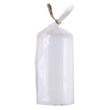 Świeca słupek DONAU HOME Standard Gloss, 50x100mm, biały