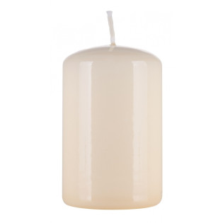 Świeca słupek DONAU HOME Standard Gloss, 50x80mm, kremowy