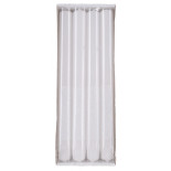 Świeca stołowa DONAU HOME Onyx, 22x250mm, 4 szt., biały