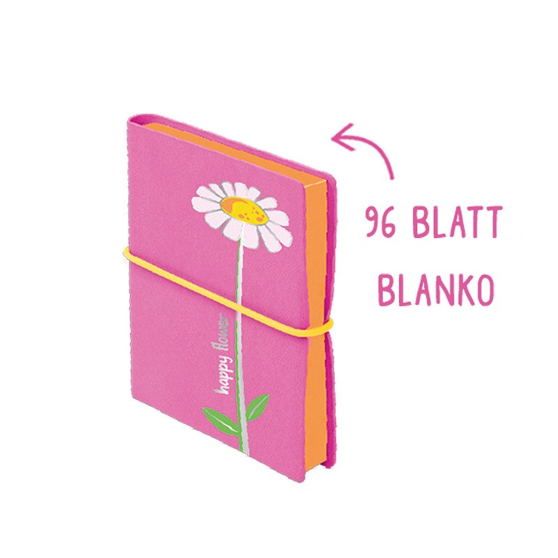 Notatnik TRENDHAUS GFH, A7, 96 kartek, mix kolorów