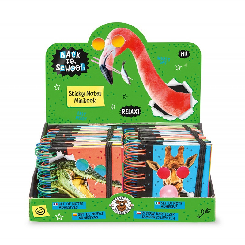 Zestaw karteczek samoprzylepnych TRENDHAUS BTS, mix kolorów