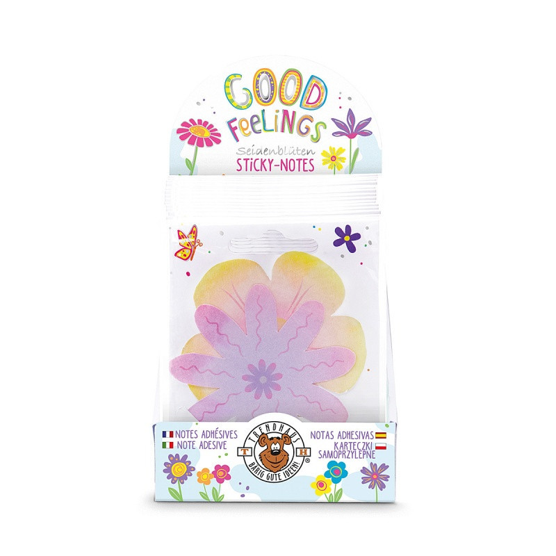 Karteczki samoprzylepne TRENDHAUS GFH, 2×30 kart., mix kolorów