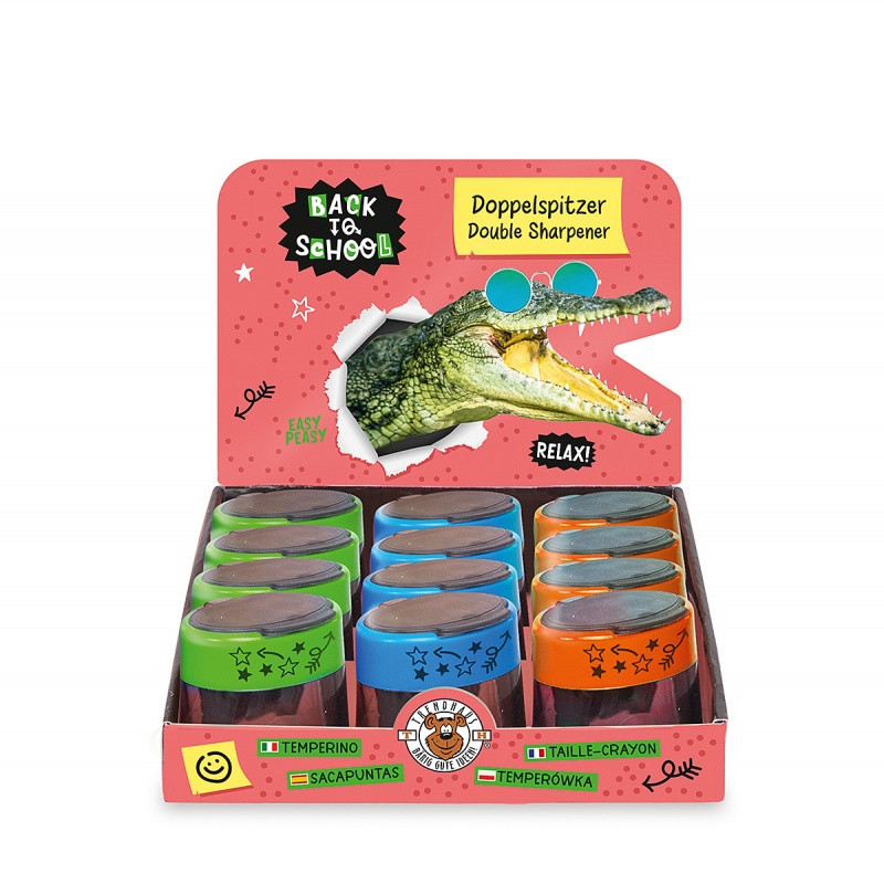 Temperówka podwójna TRENDHAUS BTS, mix kolorów