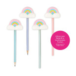 Ołówek z puszystą chmurką TRENDHAUS GF, mix kolorów