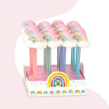 Ołówek z puszystą chmurką TRENDHAUS GF, mix kolorów