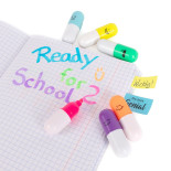 Wszystko do szkoły TRENDHAUS SCH, zestaw zakreślaczy, 6 szt., mix kolorów