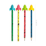 Ołówek z rakietą zmieniający kolor TRENDHAUS SA, mix kolorów