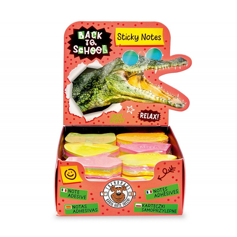 Karteczki samoprzylepne mini TRENDHAUS BTS, mix kolorów