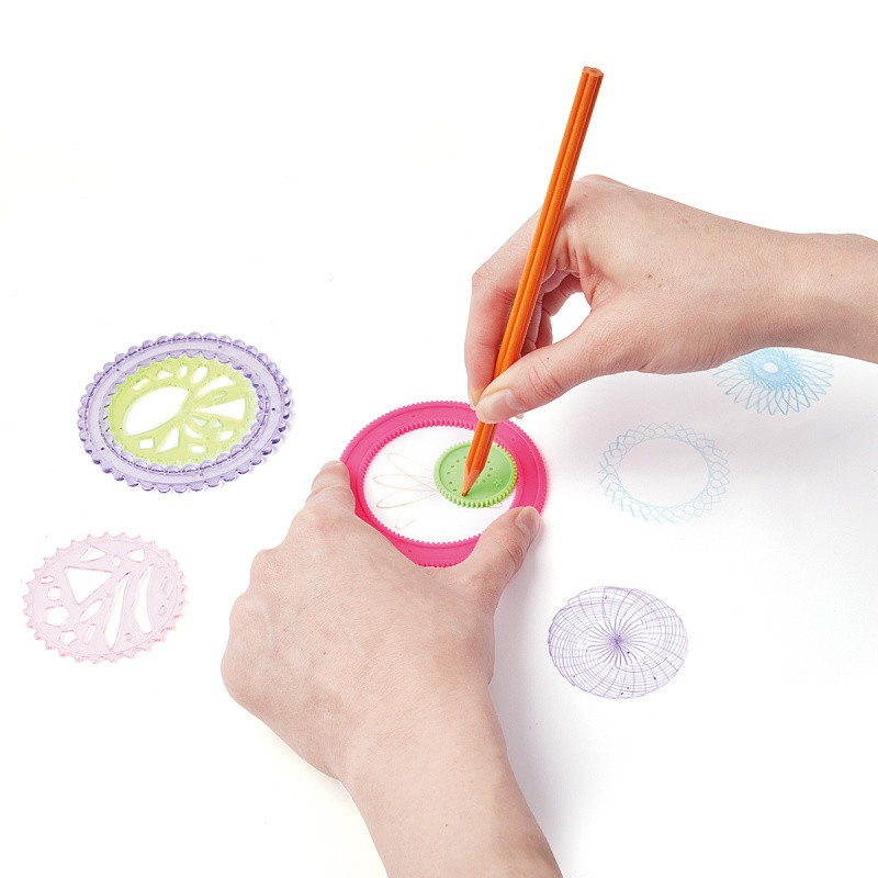 Zestaw spinografów TRENDHAUS GFH, mandala, mix kolorów