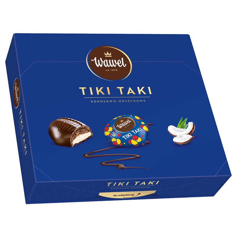 Bombonierka WAWEL Tiki Taki, 330g