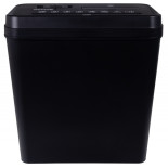 Niszczarka OFFICE PRODUCTS, paski, do 10 kartek A4, kosz 14l, czarna