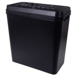 Niszczarka OFFICE PRODUCTS, paski, do 10 kartek A4, kosz 14l, czarna