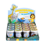 Temperówka z klocków TRENDHAUS T, zwierzęta w dżungli, mix kolorów