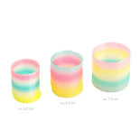 Tęczowa sprężyna TRENDHAUS FF, zestaw 3 szt., mix kolorów