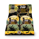 Nakręcany pająk TRENDHAUS ZZ, 6,5 × 6,5 cm, czarny