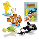 3D puzzle TRENDHAUS Animals, życie w oceanie, mix kolorów