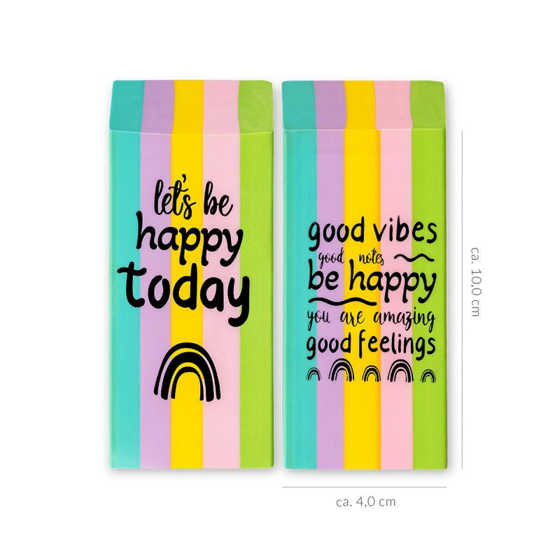 Guma do ścierania TRENDHAUS Good Feelings XXL, mix kolorów