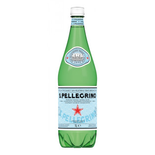 Woda S.PELLEGRINO, delikatny gaz, butelka plastikowa, 1l